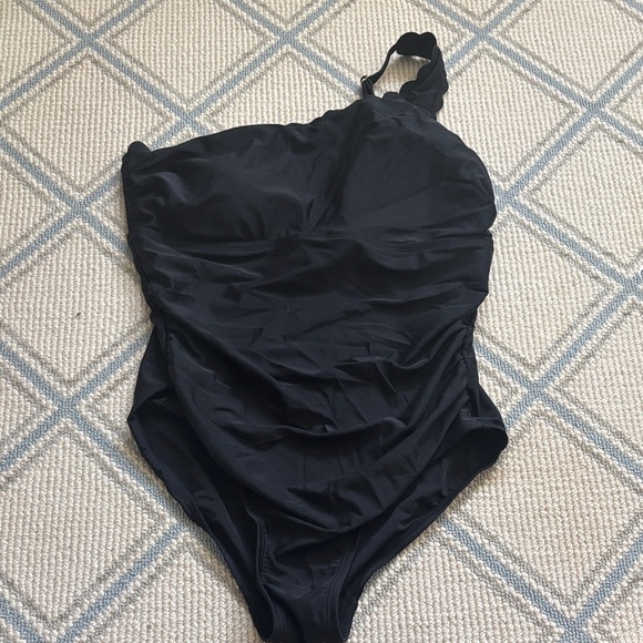 Kona Sol Classic Black Swimsuit NWT Sz L - Picture 1 of 4